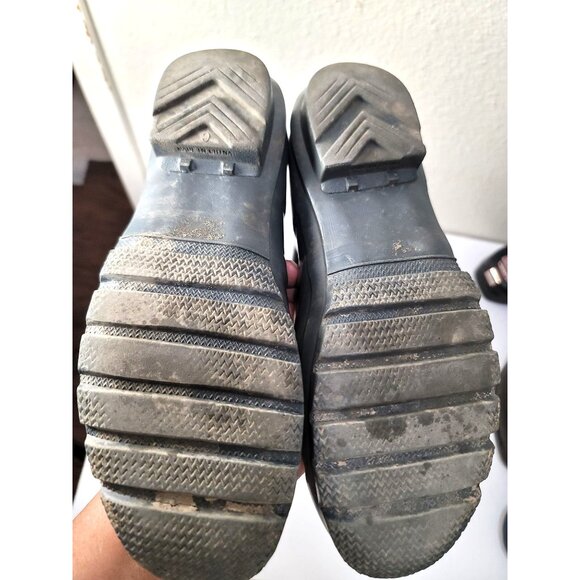 Hunter Green Tall Unisex Pull on Rain Boots Size 9M/10W - Picture 8 of 13